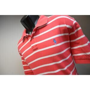 Polo Ralph Lauren Golf Polo Classic Fit Striped Short Sleeve Mens Sz Large
